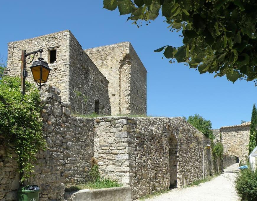 Le Mazet Sainte-Jalle, Piscine Chauffee, Jardin Clos, Barbecue En Baronnies Provencales Exterior photo